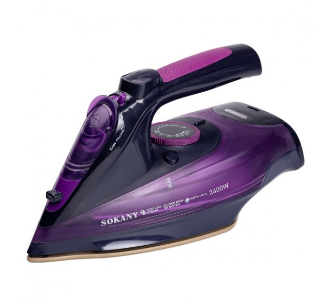 Праска SOKANY AJ-2085 бездротова з керамічною підошвою Праска SOKANY AJ-2085 бездротова з керамічною підошвою