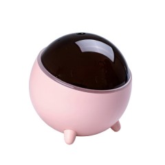 Зволожувач повітря аромадифузор Planet з підсвічуванням 300 мл, рожевий