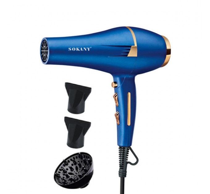 Фен для волосся SOKANY SK-14001 з насадками