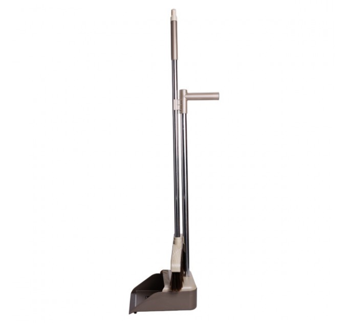 Набір для прибирання 2 в 1 віник з совком, зелений