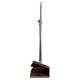 Набір для прибирання 2 в 1 віник з совком, коричневий