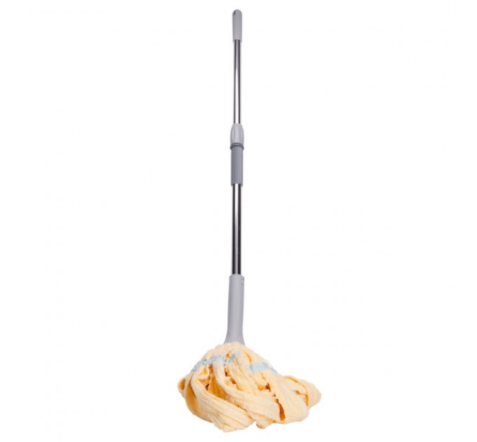 Швабра-моп мотузкова для миття підлоги, жовтий