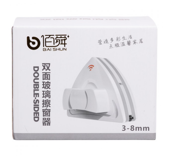 Щітка для миття вікон магнітна 16*14,5*9 см