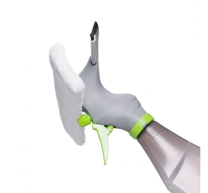 Щітка-розпилювач для миття вікон із водозгоном