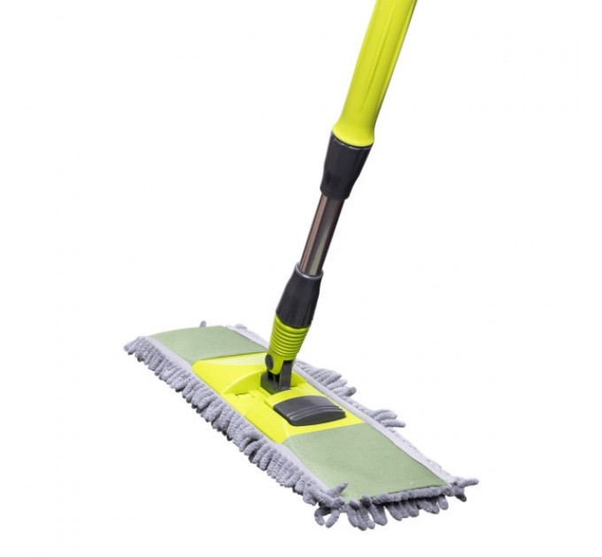 Швабра для підлоги зі складаною насадкою та змінними серветками 130 см