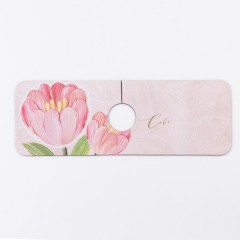 Килимок під змішувач вологовбираючий 37,5*13 см, рожевий