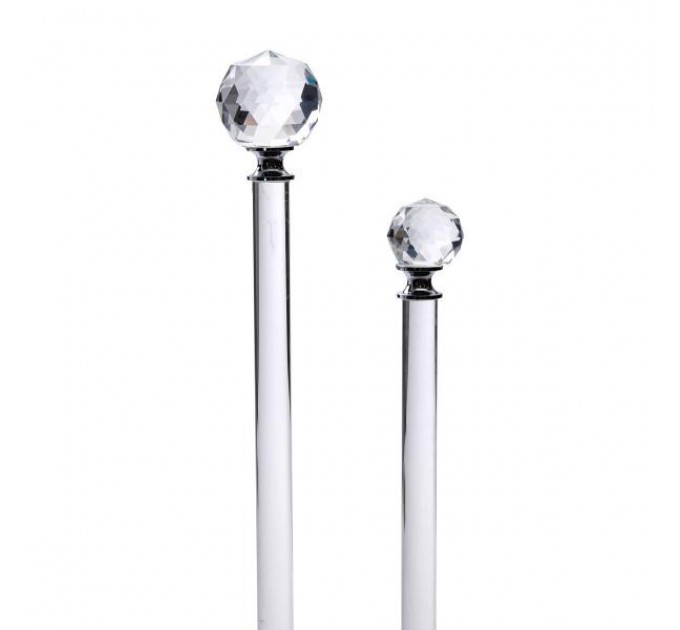 Тримач для паперових рушників скляний 31 см