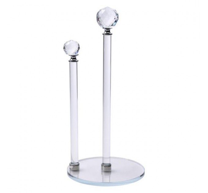 Тримач для паперових рушників скляний 31 см