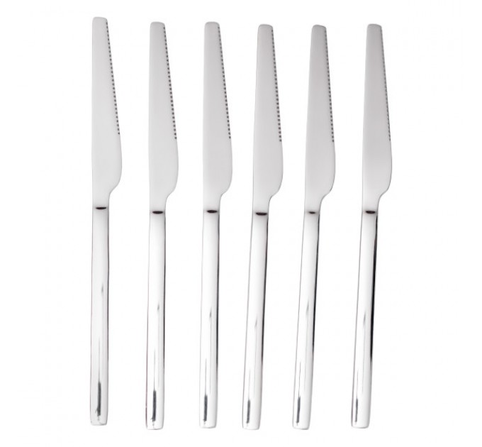 Набір ножів для стейка CLASSIC 6 штук з нержавіючої сталі