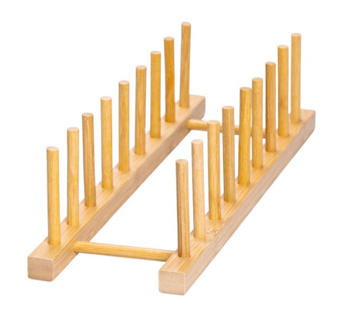 Підставка для тарілок настільна на 8 відділень 35*11*9 см