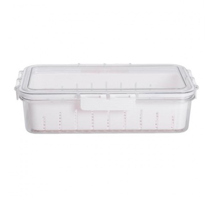 Контейнер для зберігання пластиковий 31*16*7.5 см, білий