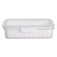 Контейнер для зберігання пластиковий 31*16*7.5 см, білий