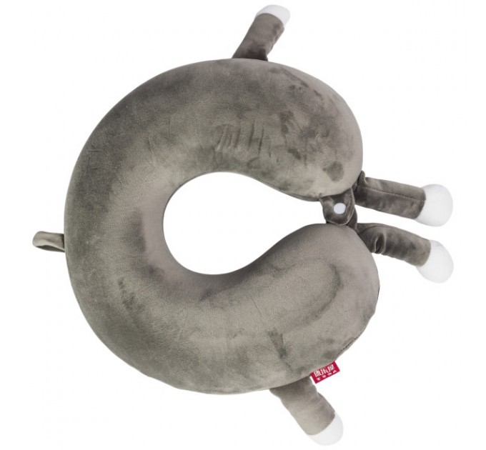 Подушка для шиї Donuts U-подібна, сірий