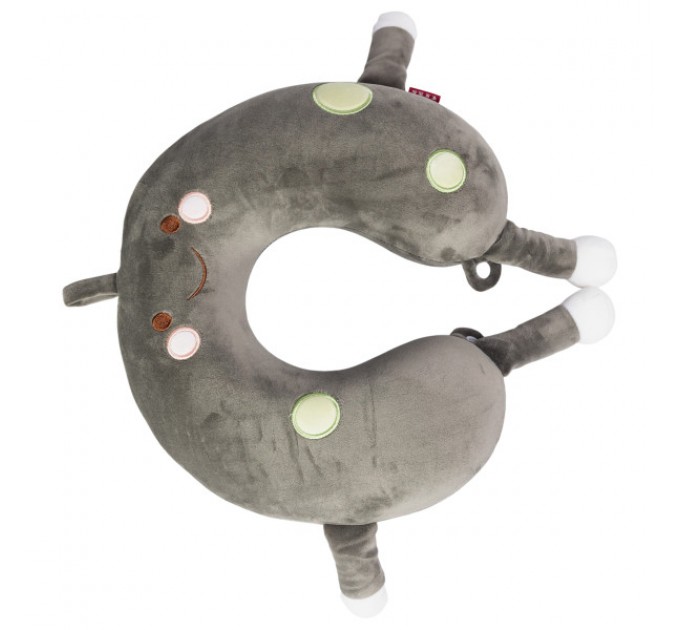 Подушка для шиї Donuts U-подібна, сірий