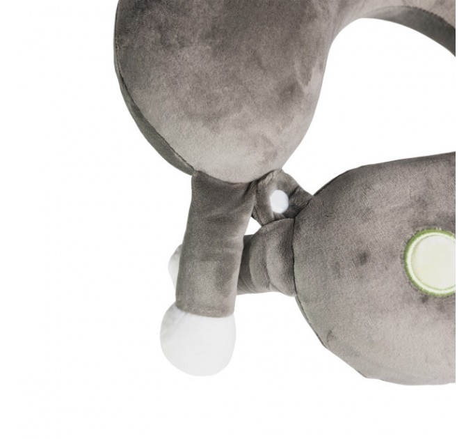 Подушка для шиї Donuts U-подібна, сірий