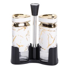 Набор емкостей для специй на подставке Heart 2 баночки по 120 мл.