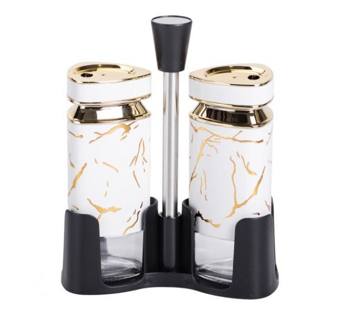 Набор емкостей для специй на подставке Heart 2 баночки по 120 мл.