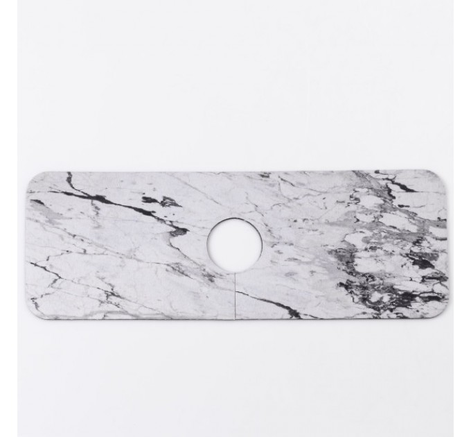 Килимок під змішувач вологовбираючий 37,5*13 см, сірий