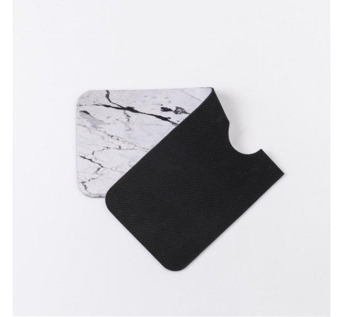 Килимок під змішувач вологовбираючий 37,5*13 см, сірий