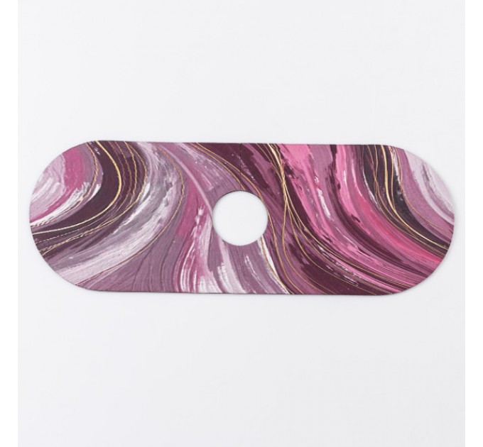 Коврик под смеситель влагопоглощающий 37,5*13 см, фиолетовый