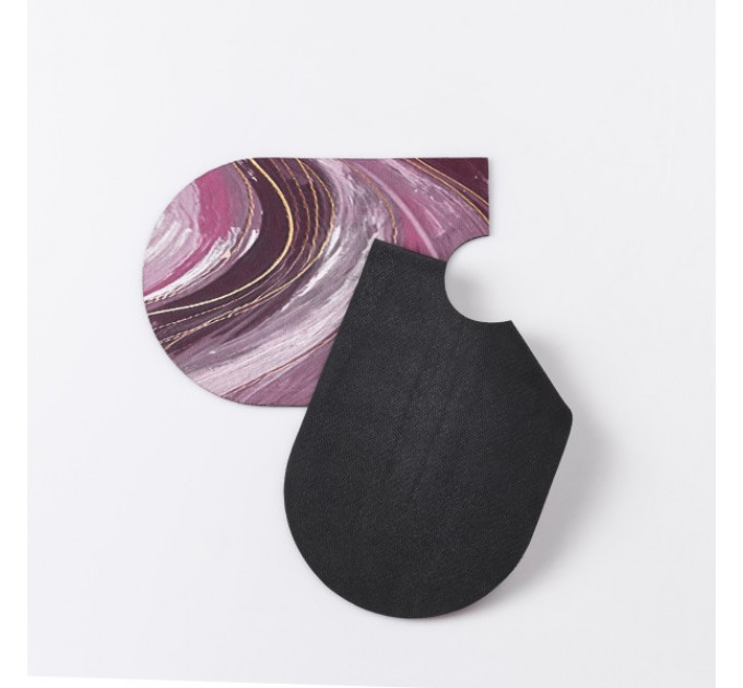 Коврик под смеситель влагопоглощающий 37,5*13 см, фиолетовый