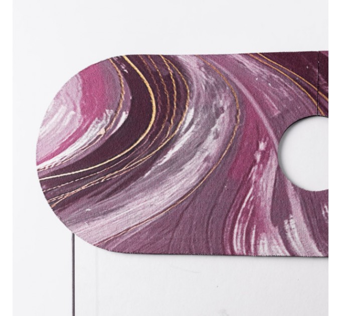 Коврик под смеситель влагопоглощающий 37,5*13 см, фиолетовый