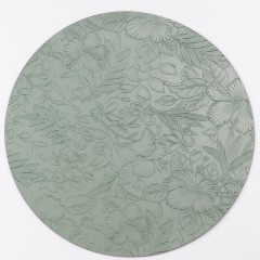 Килимок для сервірування столу Orchids 38 см, оливковий