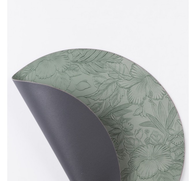 Коврик для сервировки стола Orchids 38 см, оливковый