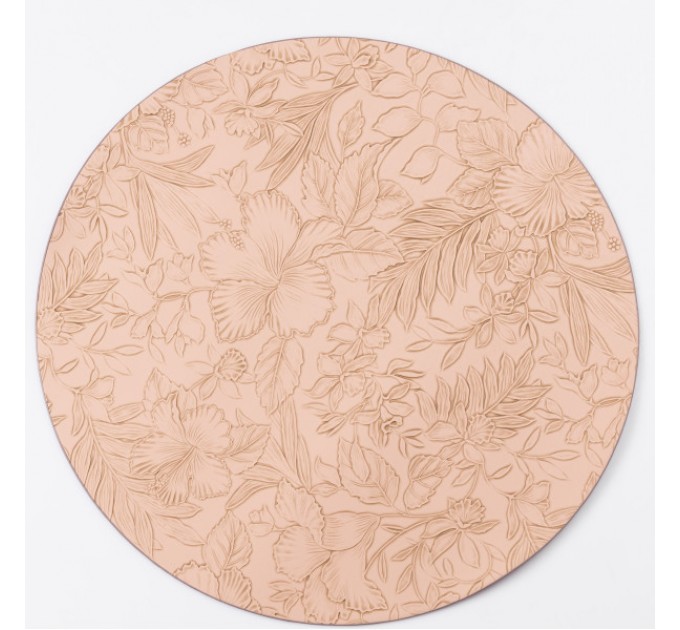 Килимок для сервірування столу Orchids 38 см, бежевий