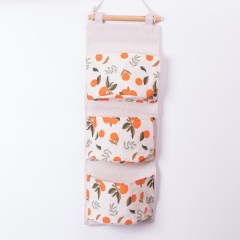 Органайзер панно підвісний на 3 секції 20*58 см з бамбуковою ручкою