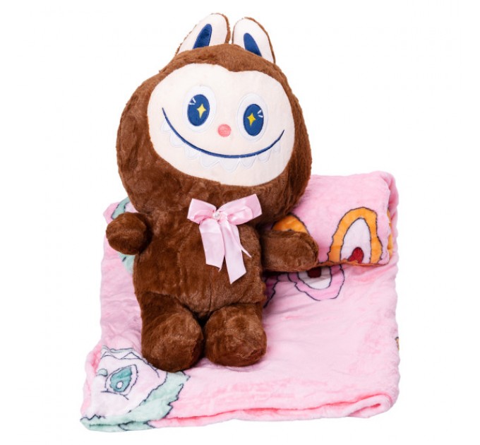 Labubu м'яка іграшка-сюрприз, коричневий