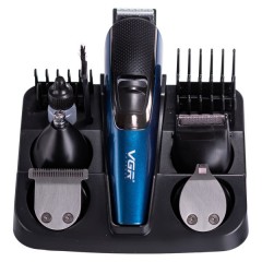 Машинка для стрижки VGR V-172 с насадками, синий Машинка для стрижки VGR V-172 с насадками, синий
