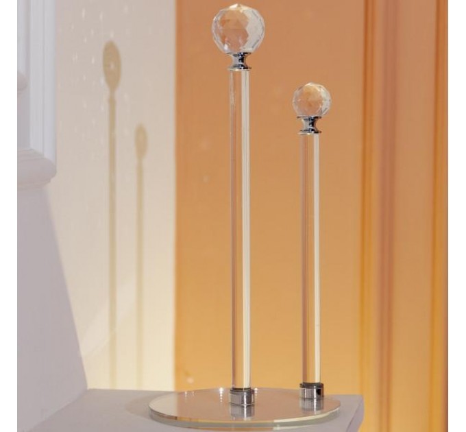 Тримач для паперових рушників скляний 31 см