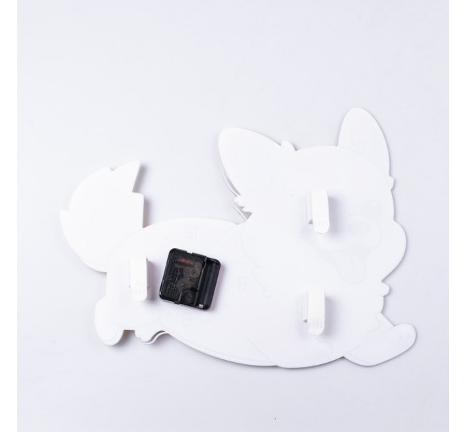 Годинник настінний "Маленький друг" 42*32*5 см, помаранчевий