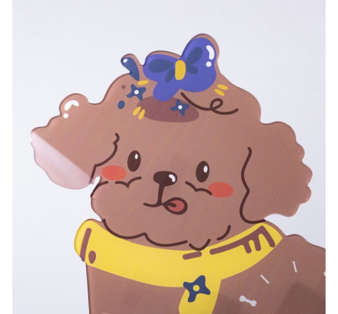 Годинник настінний "Маленький друг" 42*32*5 см, коричневий