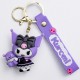 Брелок для ключів Kuromi 4,5*6 см, фіолетовий