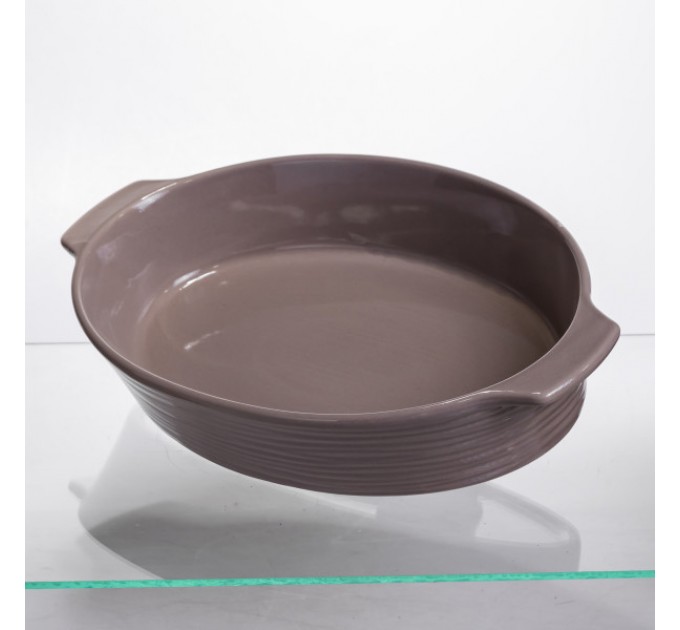 Форма для запікання порцелянова 2 л, какао