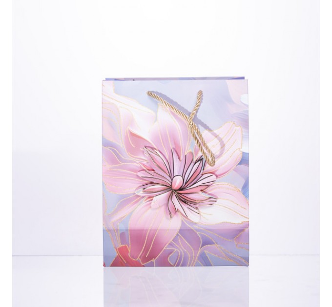 Подарунковий пакет 18*10*23 см 12 штук в упаковці