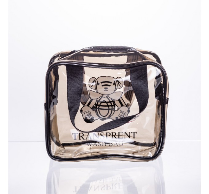 Косметичка дорожная прозрачная 22*9*20 см