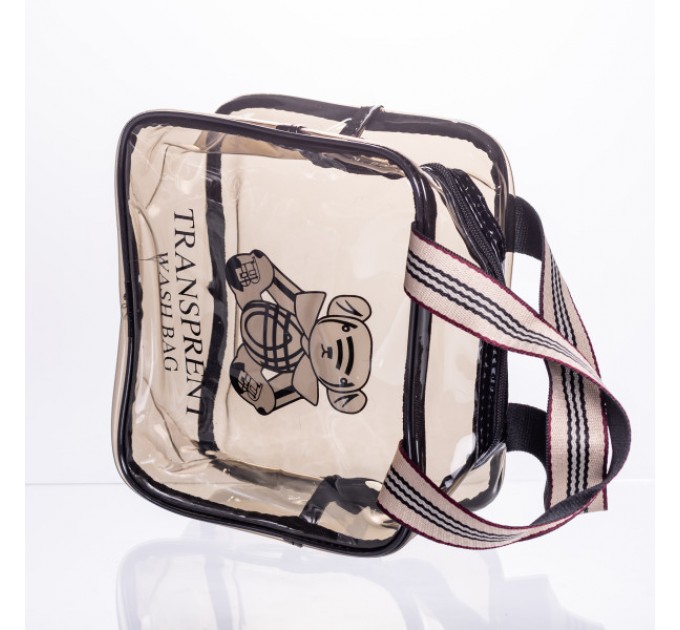 Косметичка дорожная прозрачная 22*9*20 см