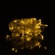 Гірлянда Нитка 120 LED 10 м чорна, жовтий