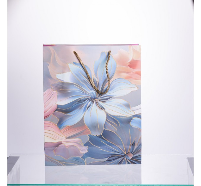 Подарунковий пакет 26*10*31.5 см 12 штук в упаковці