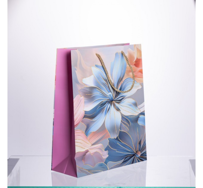 Подарунковий пакет 26*10*31.5 см 12 штук в упаковці