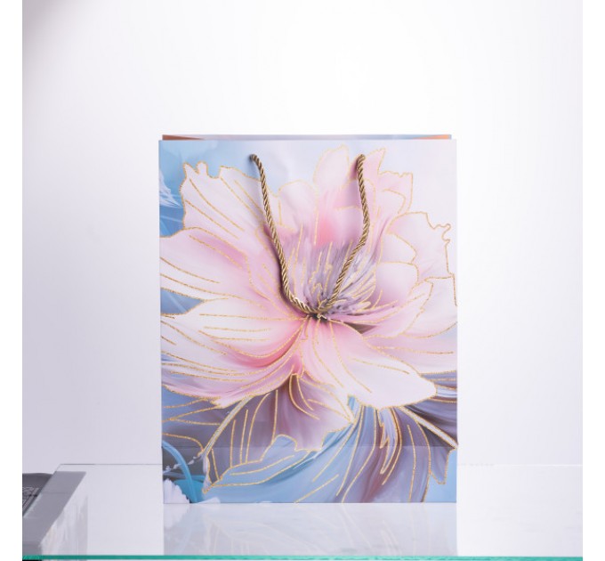 Подарунковий пакет 26*10*31.5 см 12 штук в упаковці