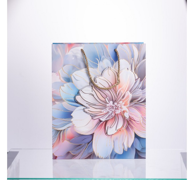 Подарунковий пакет 26*10*31.5 см 12 штук в упаковці