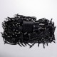 Гірлянда Нитка вулична 500 LED 50 м чорна, жовтий