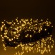 Гірлянда Нитка вулична 500 LED 50 м чорна, жовтий