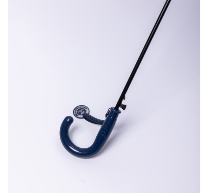 Детский зонт-трость полуавтомат сложный 82 см, синий