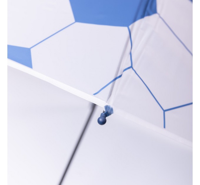 Детский зонт-трость полуавтомат сложный 82 см, синий