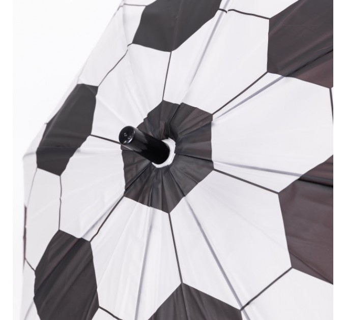 Дитяча парасоля-тростина напівавтомат складна 82 см, чорний